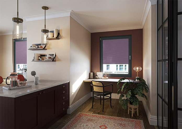 Umbra (Blackout), Plum - Clip Fit Honeycomb Blind - Image 7